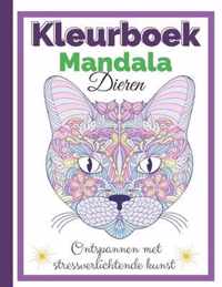 Kleurboek Mandala Dieren