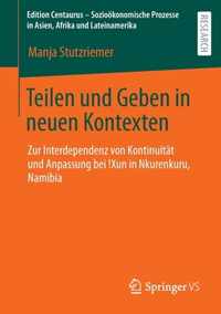 Teilen Und Geben in Neuen Kontexten