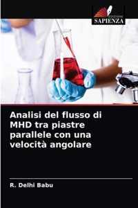 Analisi del flusso di MHD tra piastre parallele con una velocita angolare