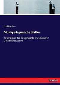 Musikpadagogische Blatter