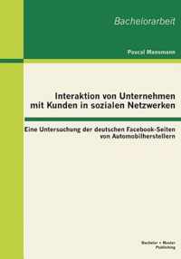 Interaktion von Unternehmen mit Kunden in sozialen Netzwerken