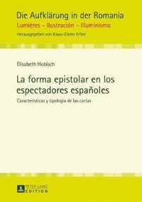 La Forma Epistolar En Los Espectadores Espanoles