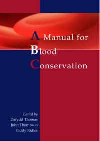 Manual For Blood Conservation