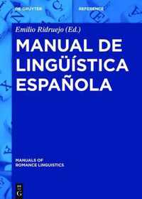 Manual de linguistica espanola