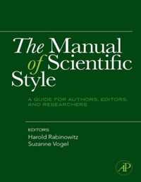 The Manual of Scientific Style