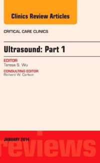 Ultrasound,  An Issue of Critical Care Clinics