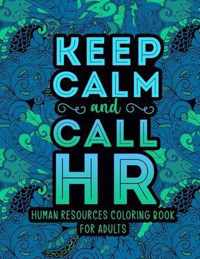 Human Resources Coloring Book for Adults