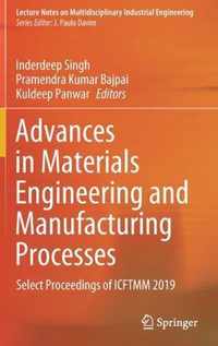 Advances in Materials Engineering and Manufacturing Processes