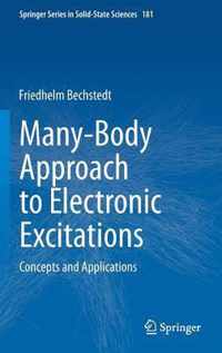 Many-Body Approach to Electronic Excitations