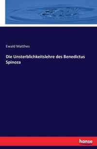 Die Unsterblichkeitslehre des Benedictus Spinoza