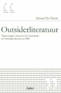 Academisch literair 12 -   Outsiderliteratuur