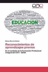 Reconocimientos de aprendizajes previos