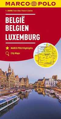 Marco Polo Belgie, Luxemburg 1:200 000