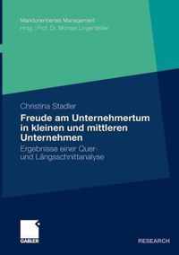 Die Freude Am Unternehmertum in Kleinen Und Mittleren Unternehmen