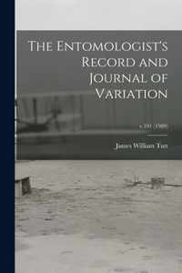 The Entomologist's Record and Journal of Variation; v.101 (1989)