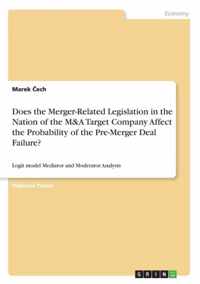 Does the Merger-Related Legislation in the Nation of the M&A Target Company Affect the Probability of the Pre-Merger Deal Failure?