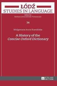 A History of the Concise Oxford Dictionary