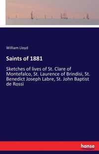 Saints of 1881