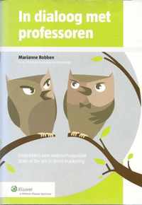 In dialoog met professoren.