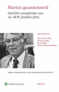 Serie vanwege het van der Heijden instituut 133 -   Marius geannoteerd