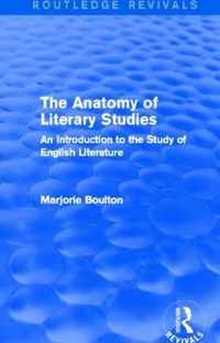 The Anatomy of Literary Studies