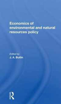 Economics of environmental and natural resources policy