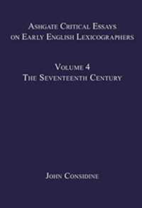 Ashgate Critical Essays on Early English Lexicographers