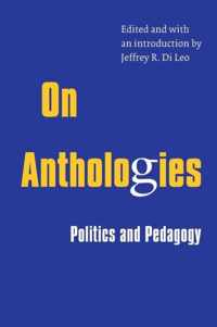 On Anthologies