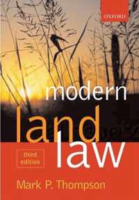 Modern Land Law