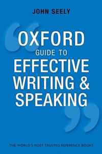 Oxford Guide to Effective Writing and Speaking