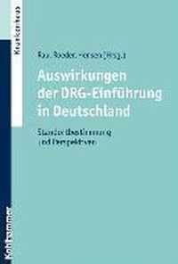 Auswirkungen Der Drg-Einfuhrung in Deutschland