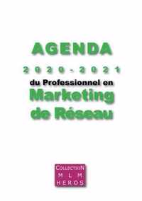 Agenda 2020 - 2021 du Professionnel en Marketing de Reseau