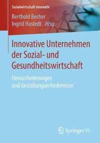 Innovative Unternehmen Der Sozial- Und Gesundheitswirtschaft