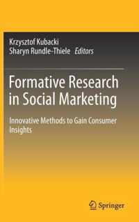 Formative Research in Social Marketing