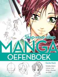 Stap-voor-stap manga oefenboek