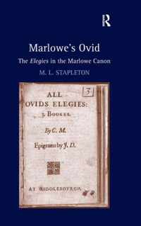 Marlowe's Ovid: The Elegies in the Marlowe Canon