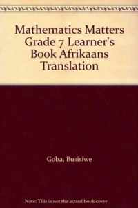 Mathematics Matters Grade 7 Learner's Book Afrikaans Translation