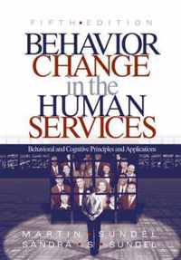 Behavior Change in the Human Services