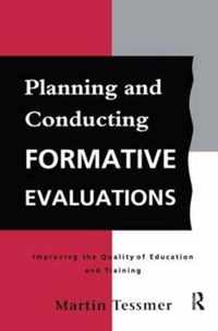 Planning and Conducting Formative Evaluations