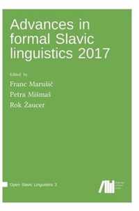 Advances in formal Slavic linguistics 2017