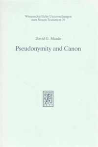 Pseudonymity and Canon