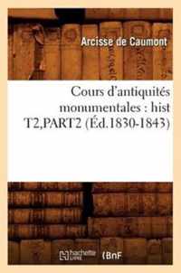 Cours d'Antiquites Monumentales