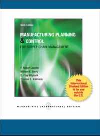 Manufacturing Planning and Control for Supply Chain Management (Int'l Ed)