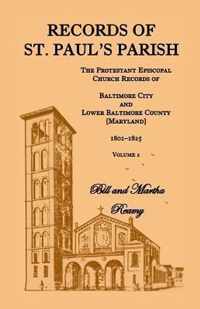 Records of St. Paul's Parish, Volume 2