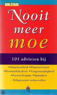 Nooit meer moe. 101 adviezen - Murla, Maryse van