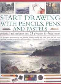 Start Drawing With Pencils, Pens And Pastels