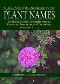 CRC World Dictionary of Plant Names