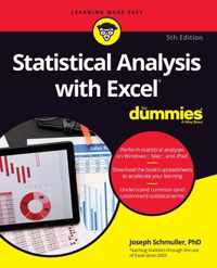 Statistical Analysis with Excel For Dummies, 5th E dition