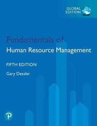 Fundamentals of Human Resource Management, Global Edition