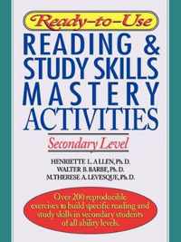 Ready-to-Use Reading & Study Skills Mastery Activities